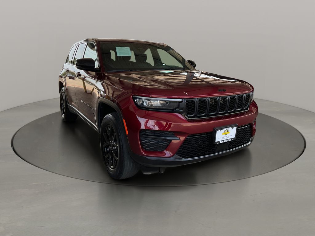 Velvet Red Pearlcoat 2024 Jeep Grand Cherokee SUV / Crossover Four-Wheel Drive 8-Speed Automatic