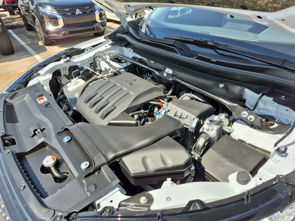 2026 Mitsubishi Eclipse Cross LE White at North Houston Mitsubishi