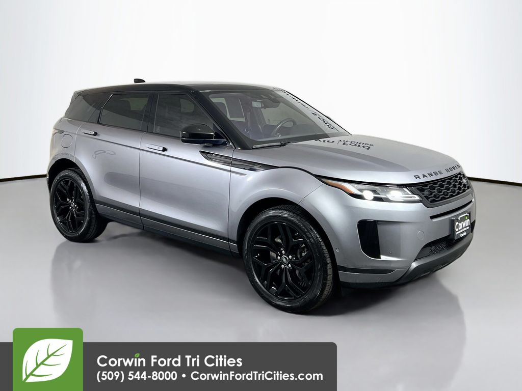 Seoul Pearl Silver Metallic 2020 Land Rover Range Rover Evoque P250 SE AWD SUV / Crossover All-Wheel Drive 9-Speed Automatic