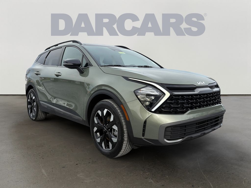 Jungle Green 2023 Kia Sportage Hybrid Plug-In X-Line AWD SUV / Crossover All-Wheel Drive 6-Speed Automatic