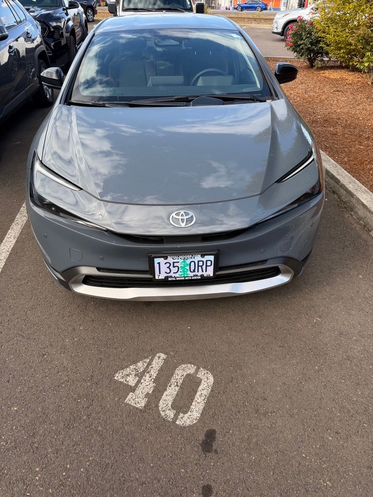 Guardian Gray 2025 Toyota Prius Plug-In Hybrid Hatchback Front-Wheel Drive Continuously Variable Transmission