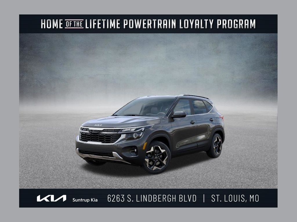 Gray 2026 Kia Seltos EX AWD SUV / Crossover All-Wheel Drive Continuously Variable Transmission