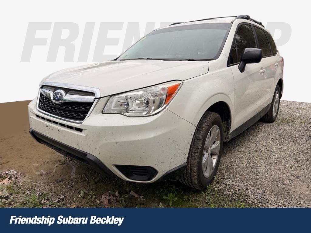 Crystal White Pearl 2016 Subaru Forester 2.5i SUV / Crossover All-Wheel Drive Continuously Variable Transmission