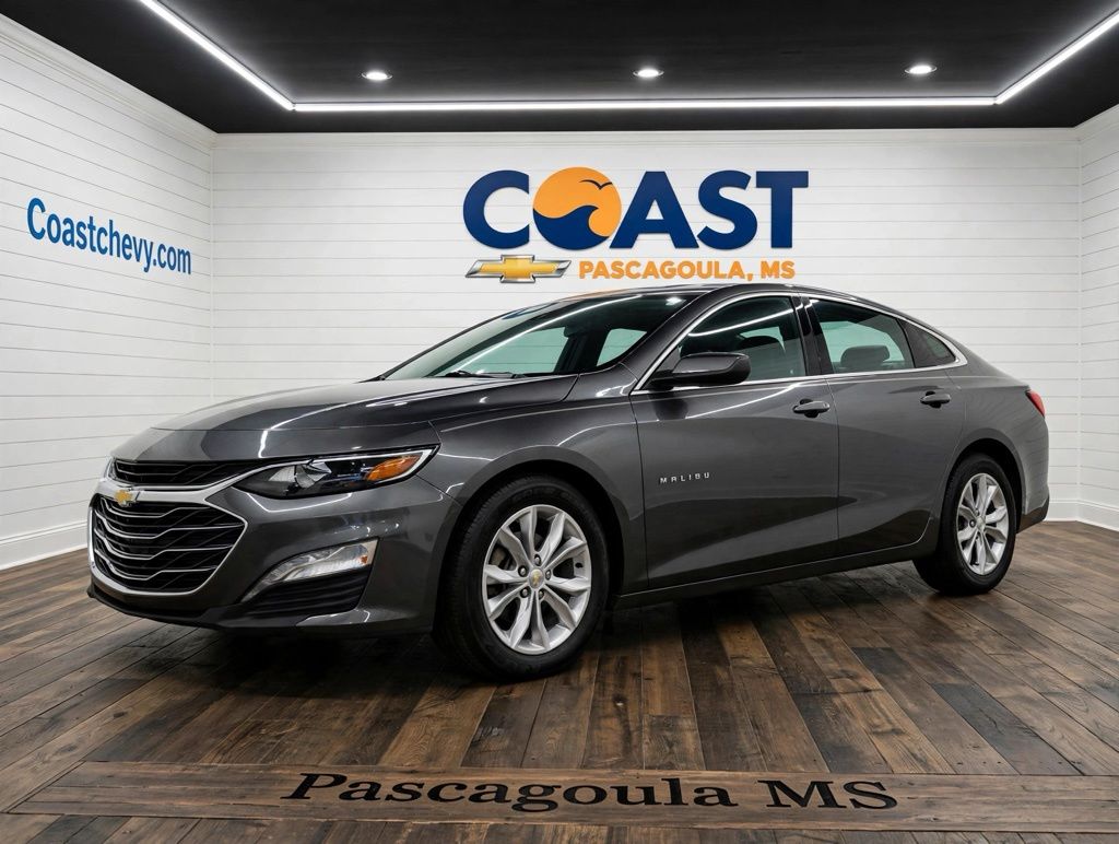 Dark Ash Metallic 2022 Chevrolet Malibu Sedan Front-Wheel Drive Continuously Variable Transmission