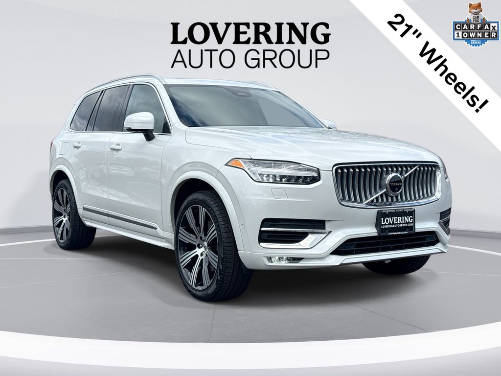 Crystal White Metallic 2023 Volvo XC90 SUV / Crossover All-Wheel Drive Automatic