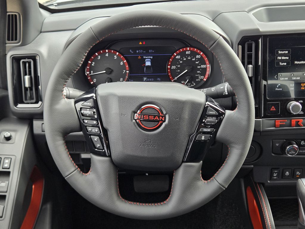 2026 Nissan Frontier PRO-X Black at Central Houston Nissan
