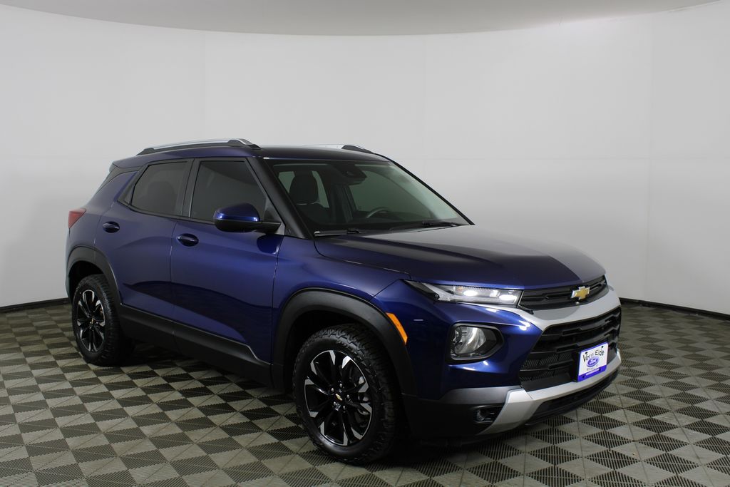 Blue Glow Metallic 2022 Chevrolet Trailblazer SUV / Crossover Front-Wheel Drive Continuously Variable Transmission