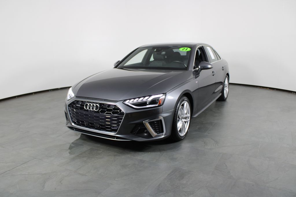 Daytona Gray Pearl Effect 2023 Audi A4 Sedan All-Wheel Drive 7-Speed Automatic