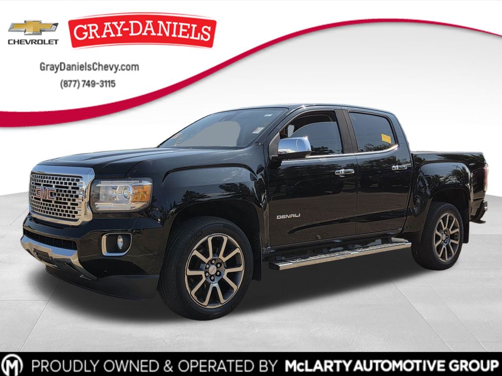 Onyx Black 2018 GMC Canyon Pickup Truck Four-Wheel Drive 8-Speed Automatic