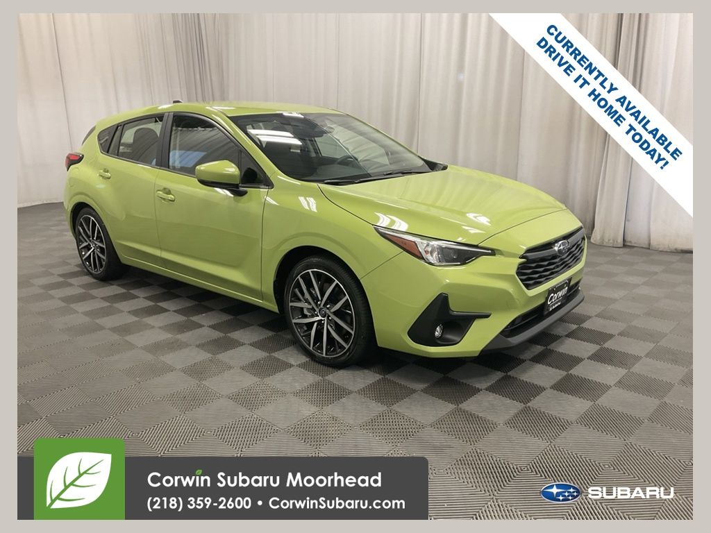 Citron Yellow Pearl 2026 Subaru Impreza Sport AWD Wagon All-Wheel Drive Continuously Variable Transmission