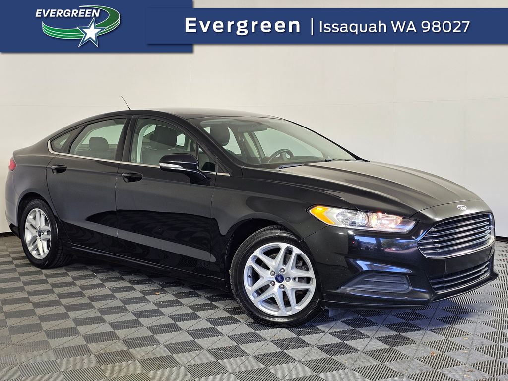 Shadow Black 2016 Ford Fusion Sedan Front-Wheel Drive 6-Speed Automatic