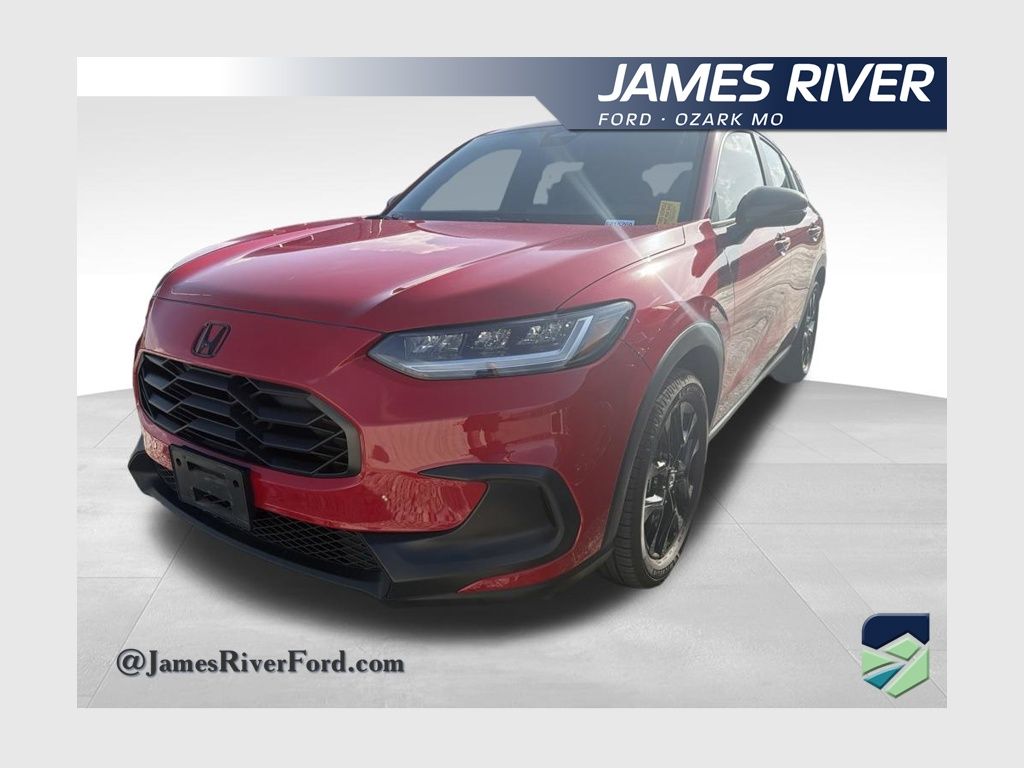Red 2024 Honda HR-V SUV / Crossover Front-Wheel Drive Continuously Variable Transmission