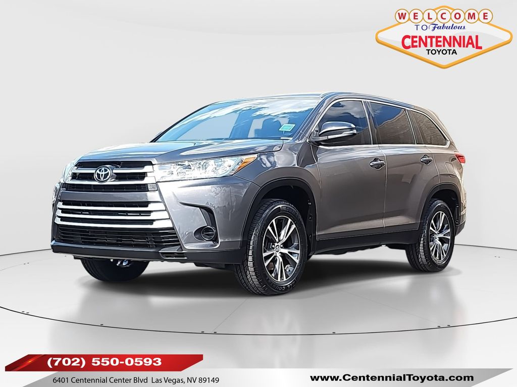Predawn Gray Mica 2019 Toyota Highlander SUV / Crossover Front-Wheel Drive 8-Speed Automatic