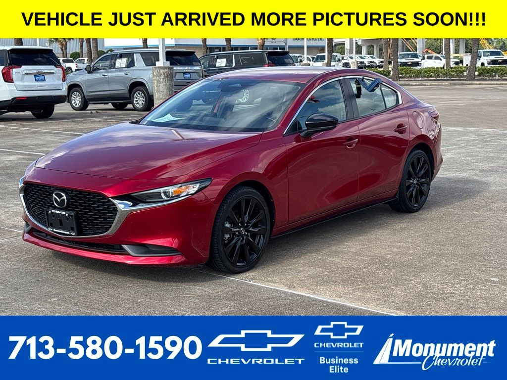 Soul Red Crystal Metallic 2024 Mazda MAZDA3 Sedan Front-Wheel Drive 6-Speed Automatic