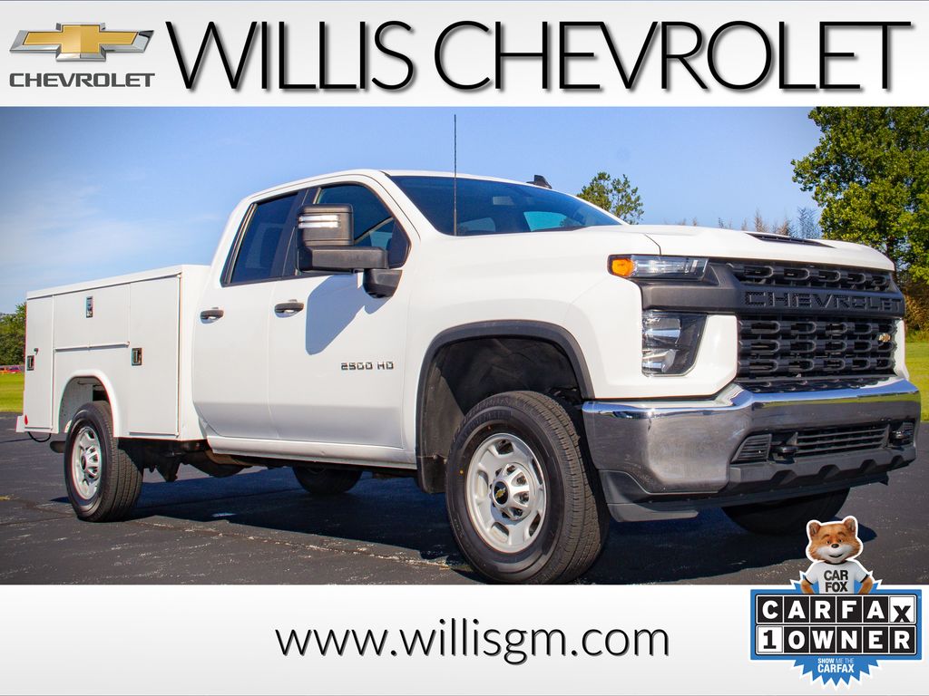 Summit White 2022 Chevrolet Silverado 2500HD Pickup Truck 4X2 6-Speed Automatic