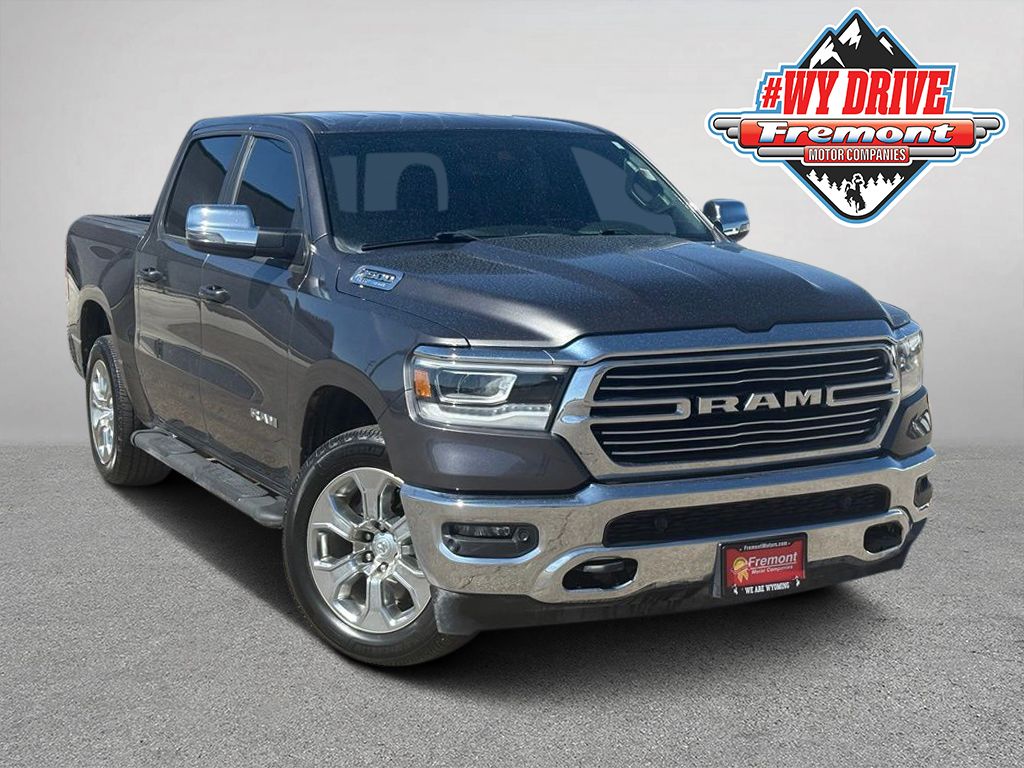 Gray (Granite Crystal Metallic Clearcoat) 2024 RAM 1500 Pickup Truck Four-Wheel Drive 8-Speed Automatic