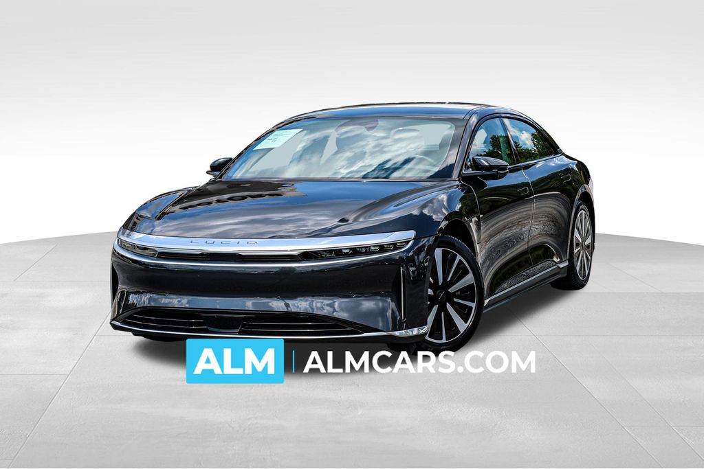 Gray 2024 Lucid Air Sedan Rear-Wheel Drive 1-Speed Automatic