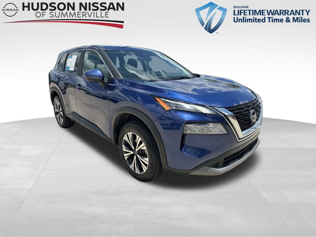 2023 Caspian Blue Metallic Nissan Rogue SV SUV