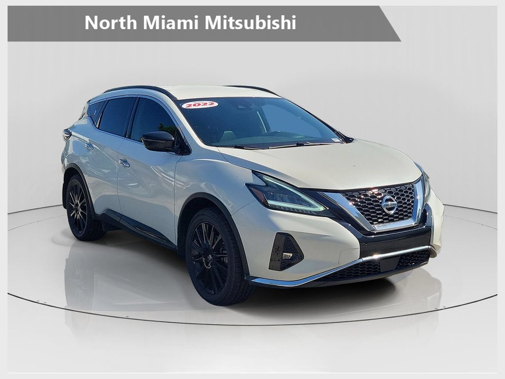 Pearl White Tricoat 2022 Nissan Murano SUV / Crossover All-Wheel Drive Continuously Variable Transmission