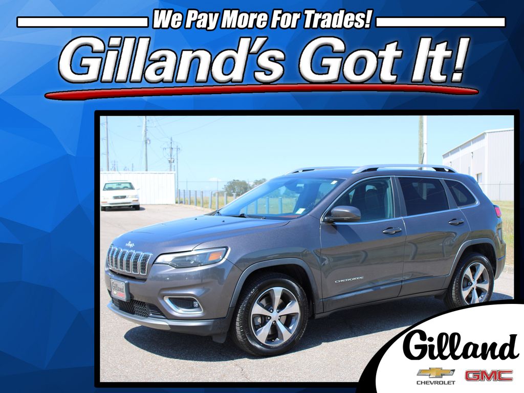Gray (Granite Crystal Metallic Clearcoat) 2019 Jeep Cherokee SUV / Crossover Four-Wheel Drive 9-Speed Automatic