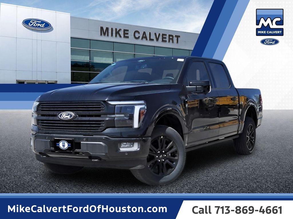 Black Metallic 2026 Ford F-150 Pickup Truck Four-Wheel Drive Automatic