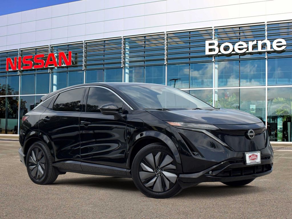 Black Diamond Pearl 2023 Nissan Ariya SUV / Crossover Front-Wheel Drive Continuously Variable Transmission