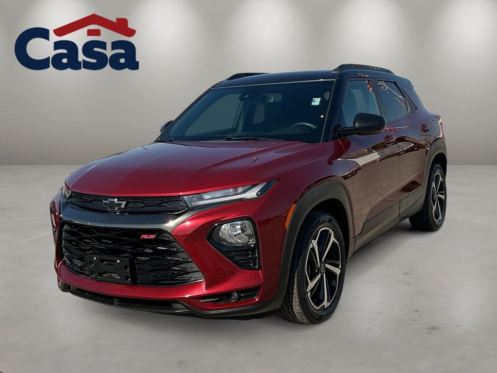 Red (Crimson Metallic) 2023 Chevrolet Trailblazer SUV / Crossover Front-Wheel Drive Continuously Variable Transmission