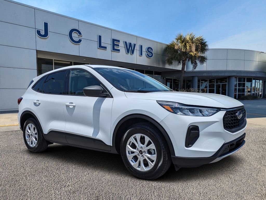 Oxford White 2025 Ford Escape SUV / Crossover Front-Wheel Drive 8-Speed Automatic