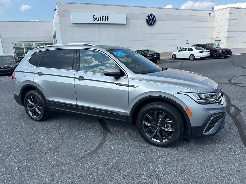 2022 Volkswagen Tiguan 2.0T SE Silver at Bob Ruth Ford