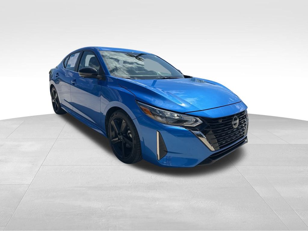 2024 Electric Blue Metallic Nissan Sentra SR FWD Sedan