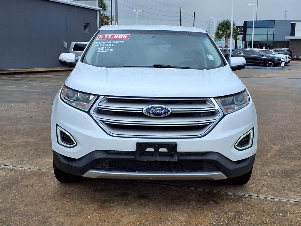2015 Ford Edge SEL White at Autostrade