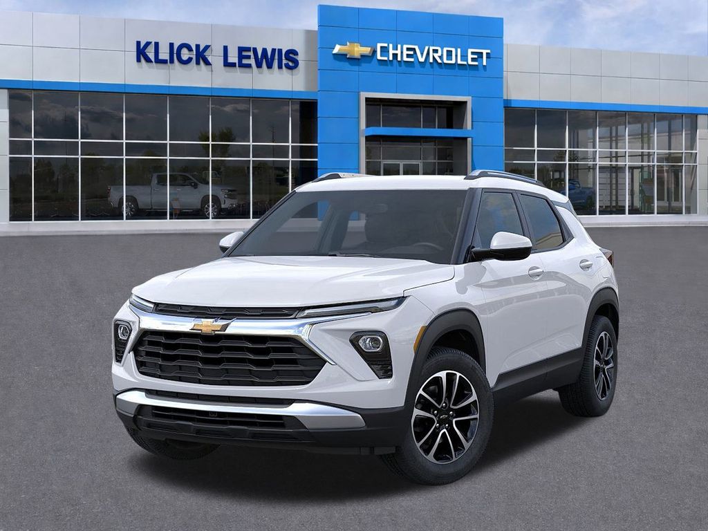 2026 Chevrolet TrailBlazer LT White at Klick Lewis Buick Chevrolet