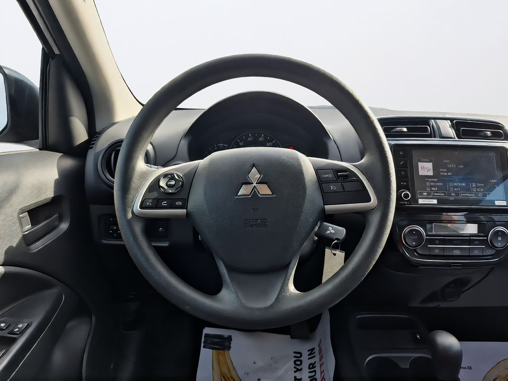 2023 Mitsubishi Mirage G4 ES White at DeMontrond Ford