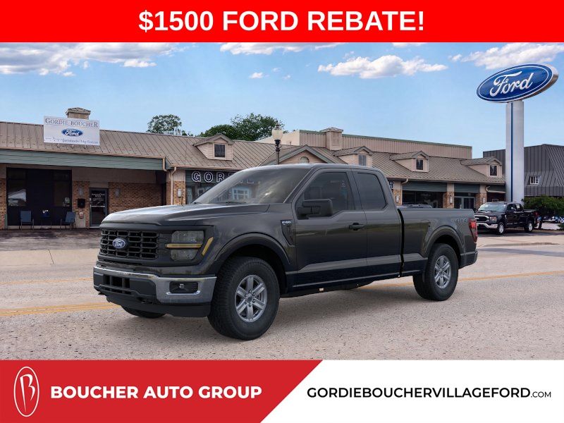 Agate Black Metallic 2026 Ford F-150 Pickup Truck Four-Wheel Drive Automatic