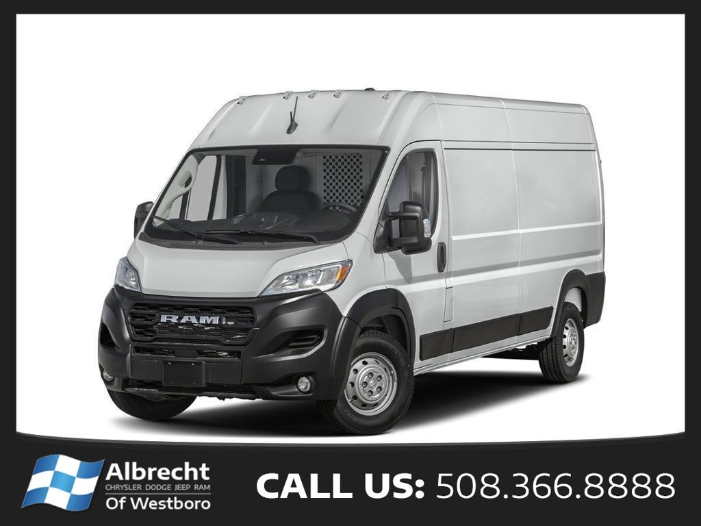 Bright White Clearcoat 2024 RAM ProMaster Van 9-Speed Automatic