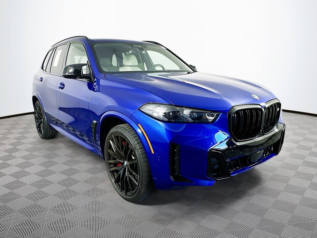 Blue 2025 BMW X5 SUV / Crossover All-Wheel Drive 8-Speed Automatic