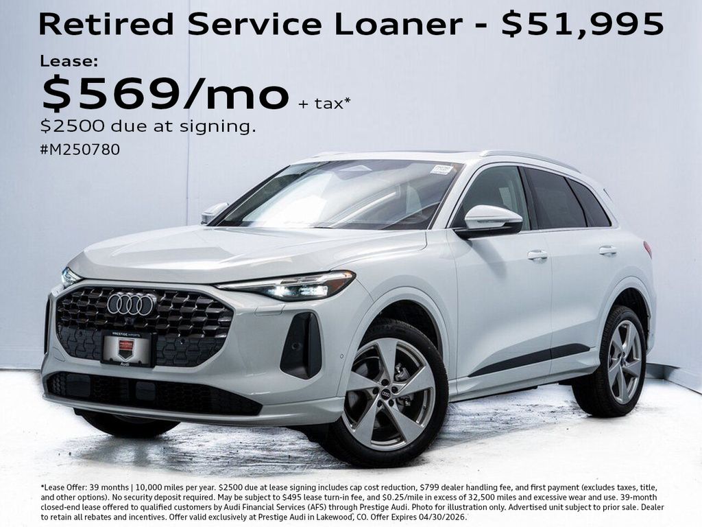 Glacier White Metallic 2025 Audi Q5 quattro Premium Plus 40 TFSI SUV / Crossover All-Wheel Drive 7-Speed Automatic