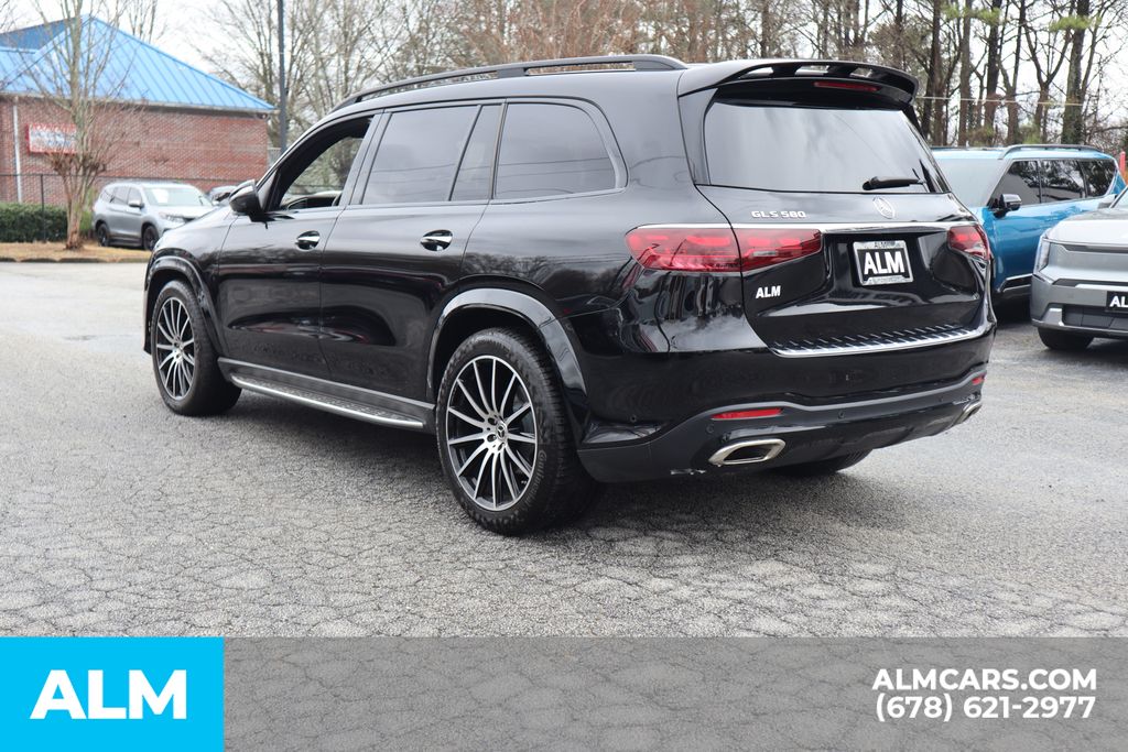 Used 2024 Black Mercedes-Benz GLS 580 image 9