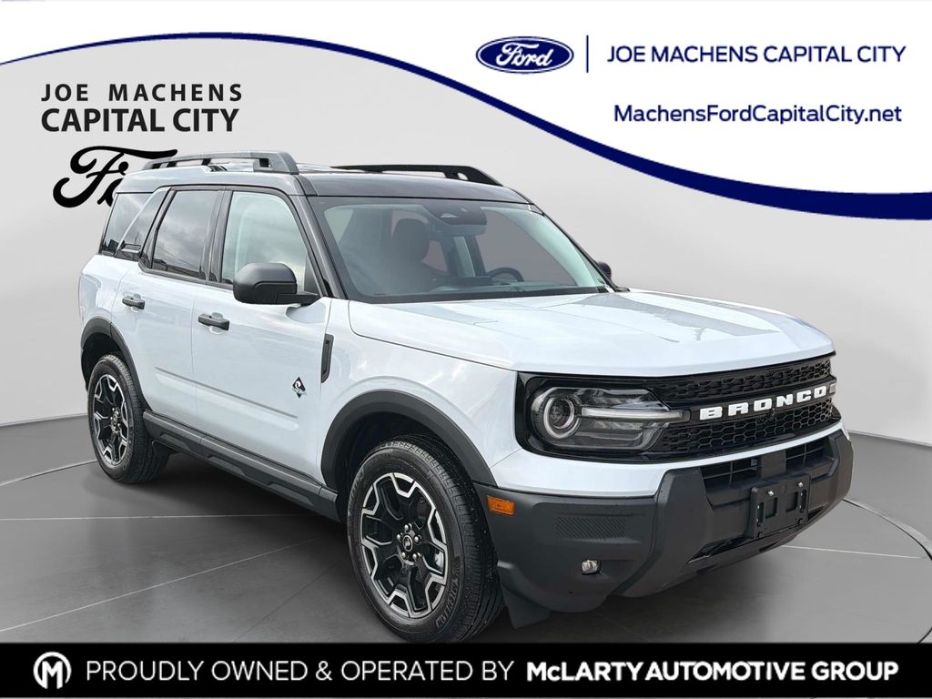 White Metallic 2026 Ford Bronco Sport SUV / Crossover All-Wheel Drive 8-Speed Automatic