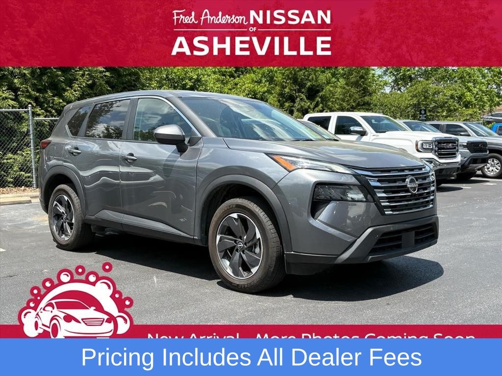 Gray (Gun Metallic) 2025 Nissan Rogue SV AWD SUV / Crossover All-Wheel Drive Continuously Variable Transmission