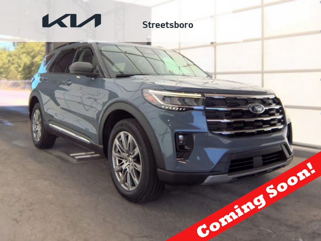 Vapor Blue 2025 Ford Explorer Active AWD SUV / Crossover All-Wheel Drive Automatic