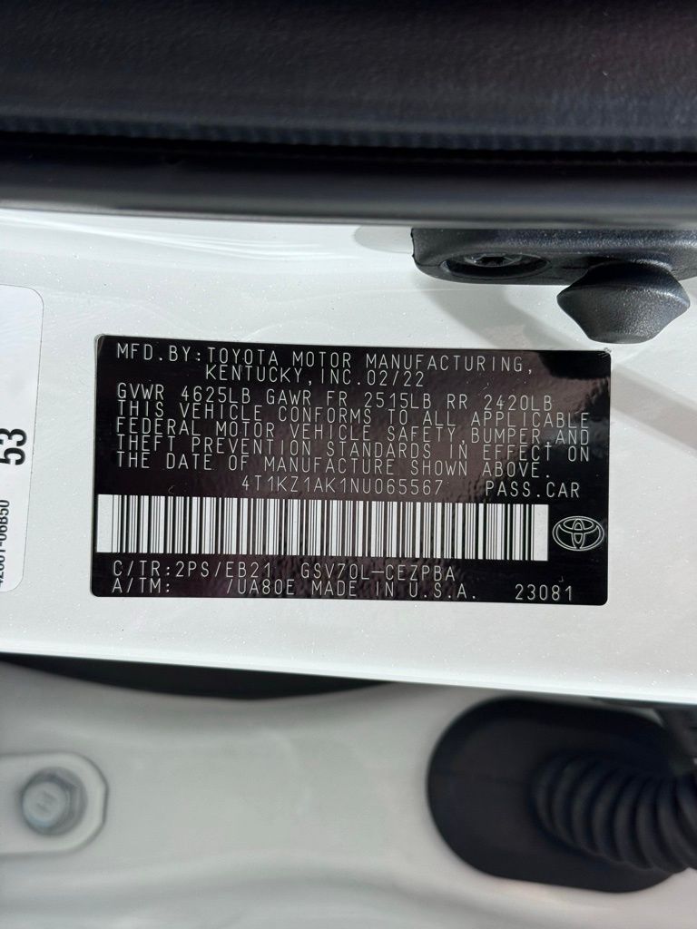 2022 Toyota Camry TRD 26