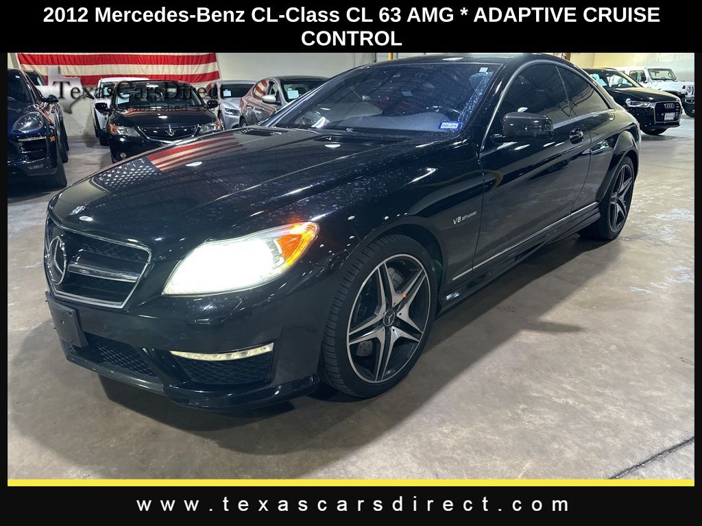 2012 Mercedes-Benz CL-Class CL 63 AMG 2