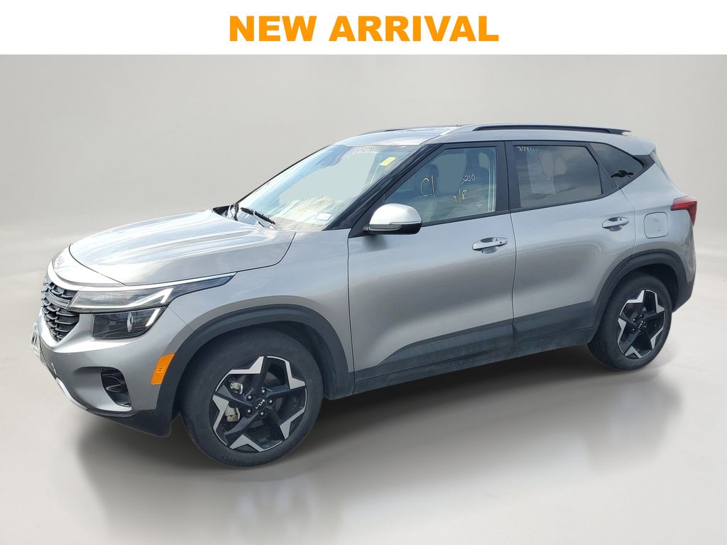 Steel Gray 2025 Kia Seltos S FWD SUV / Crossover Front-Wheel Drive Continuously Variable Transmission