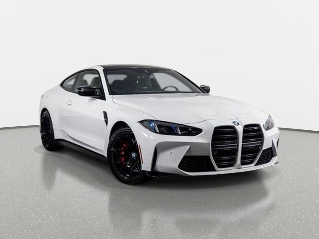 Alpine White 2025 BMW M4 Coupe Rear-Wheel Drive 6-Speed Manual