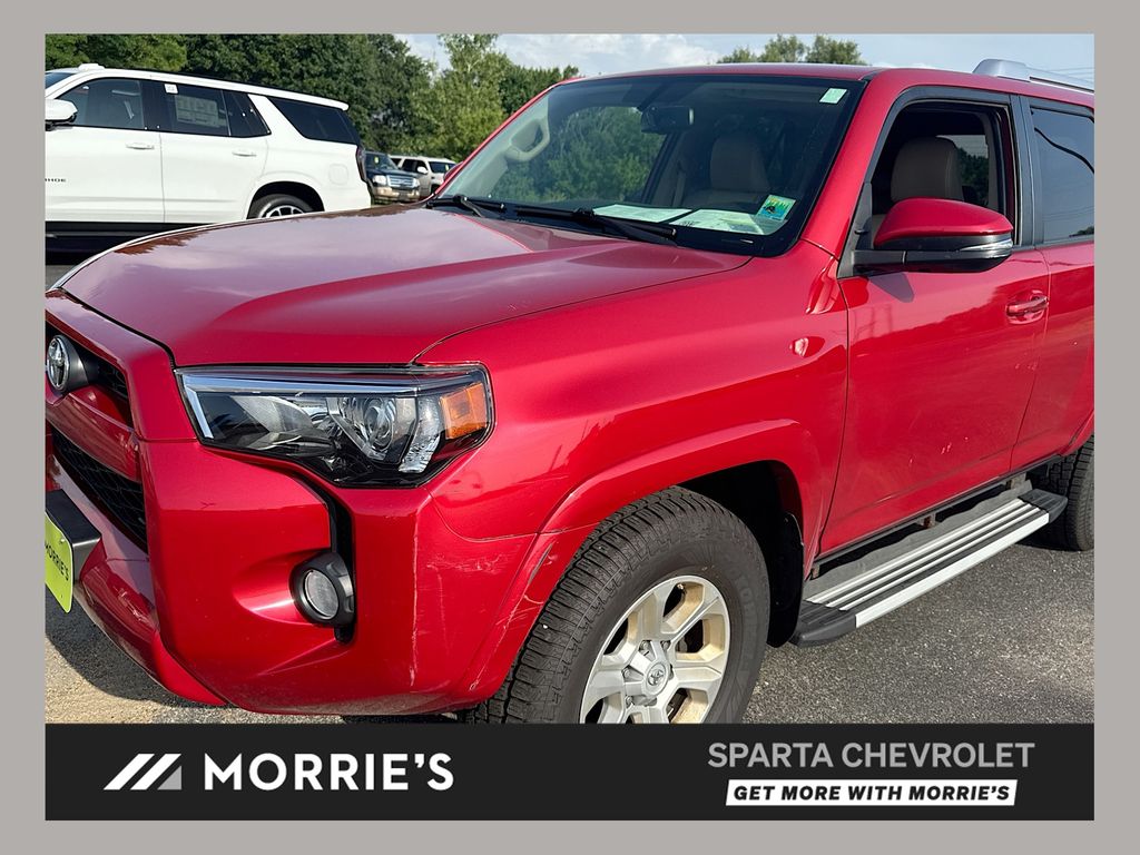 Barcelona Red Metallic 2015 Toyota 4Runner SUV / Crossover Four-Wheel Drive 5-Speed Automatic Overdrive
