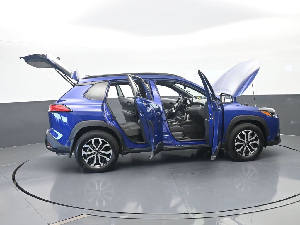 Used 2024 Blue Toyota Hybrid SE image 67