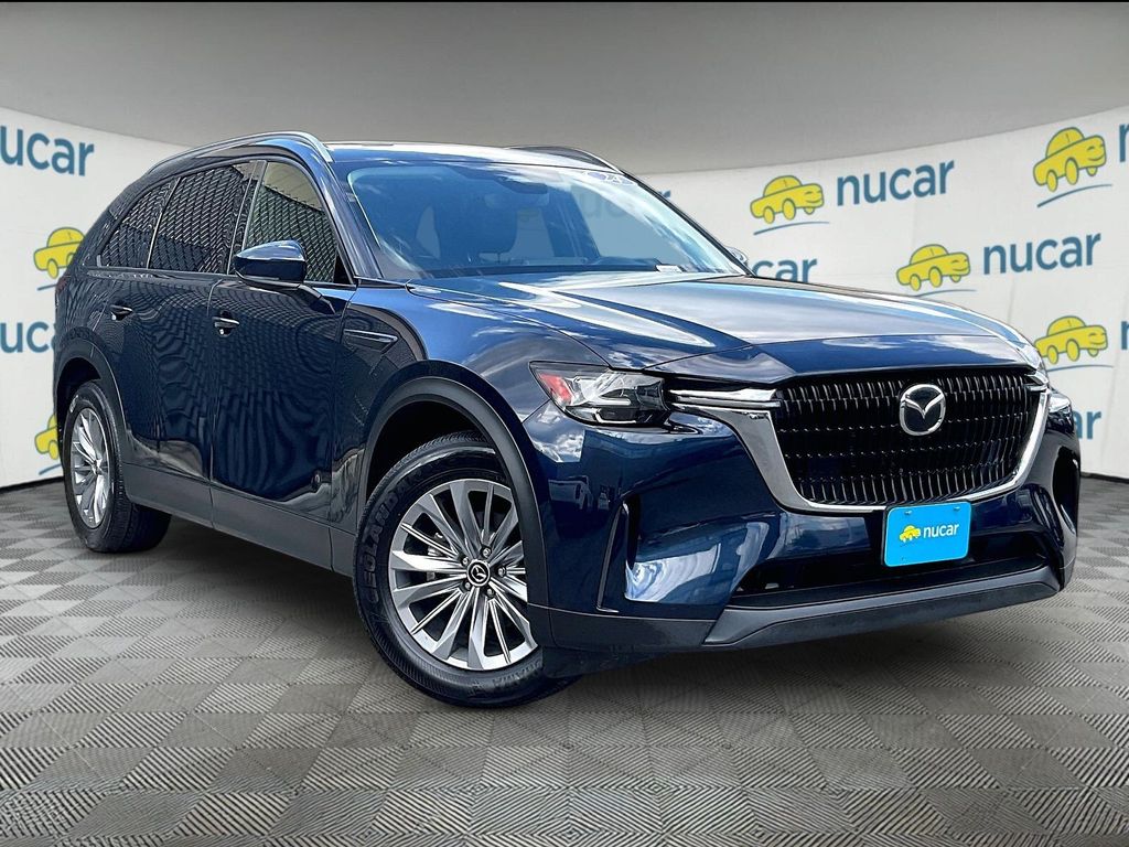 Deep Crystal Blue Mica 2024 Mazda CX-90 SUV / Crossover All-Wheel Drive 8-Speed Automatic