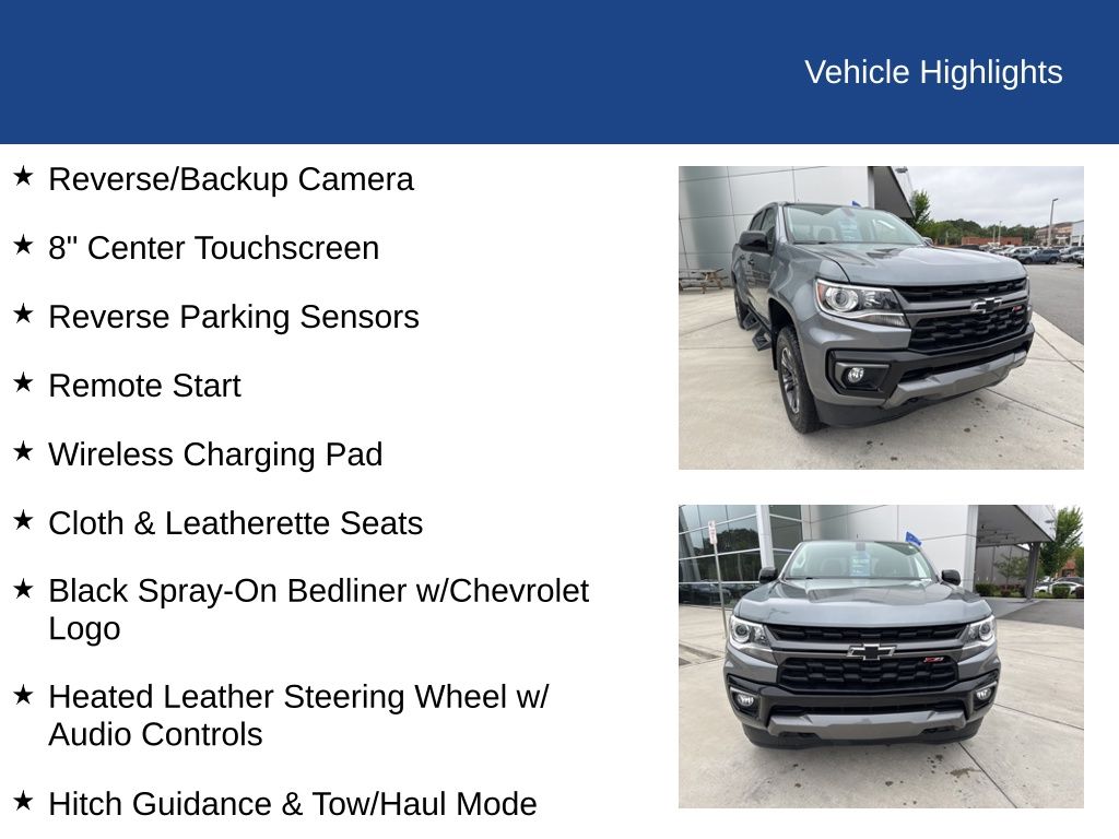 2022 Chevrolet Colorado Z71