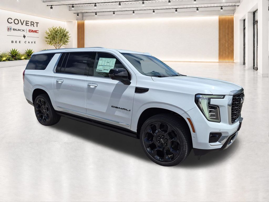 Glacier White 2026 GMC Yukon XL SUV / Crossover Four-Wheel Drive 